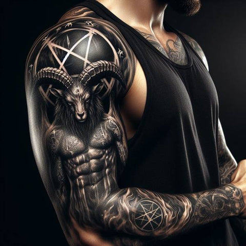 20 Aesthetic Baphomet Tattoo Ideas To Stay Ahead Of The Trend 16