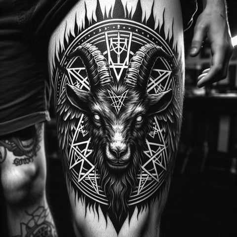 20 Aesthetic Baphomet Tattoo Ideas To Stay Ahead Of The Trend 15