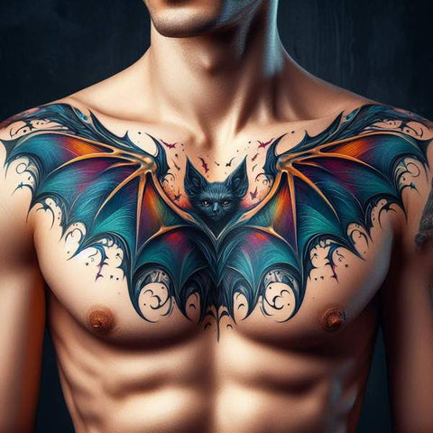 64 Charming Chest Tattoo Ideas For Men 27