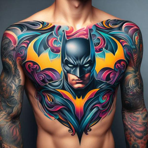 64 Charming Chest Tattoo Ideas For Men 37
