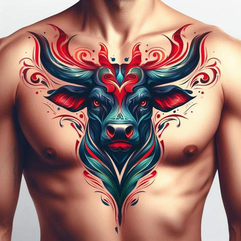 64 Charming Chest Tattoo Ideas For Men 31