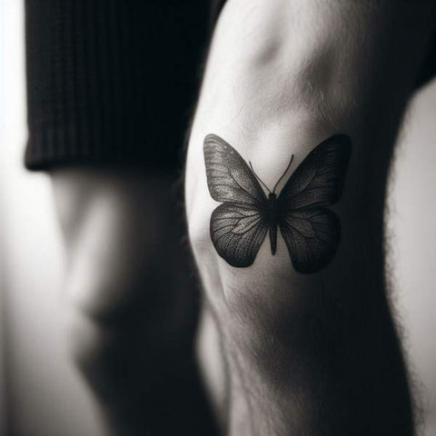 34 Kneecap Tattoo Ideas For Men 10