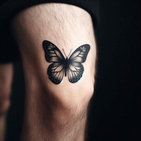 34 Kneecap Tattoo Ideas For Men 11