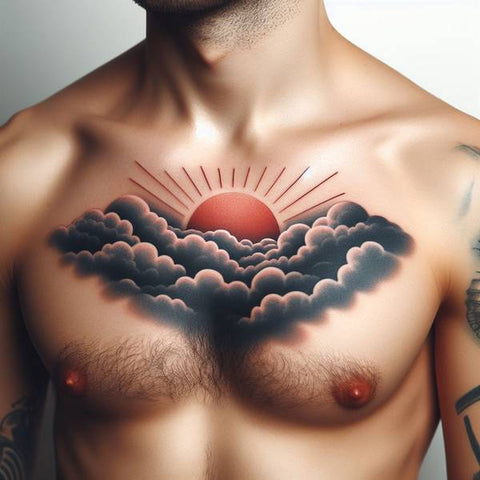 25 Cloud Tattoo Ideas To Fade Away Your Worries 14