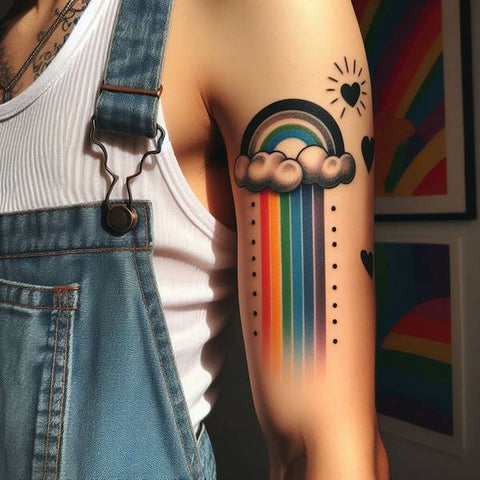 25 Cloud Tattoo Ideas To Fade Away Your Worries 41