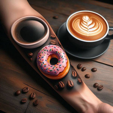 12 Pacifying Ideas For Coffee Tattoos 25