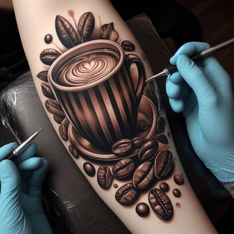 12 Pacifying Ideas For Coffee Tattoos 1