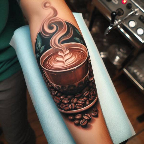 12 Pacifying Ideas For Coffee Tattoos 2