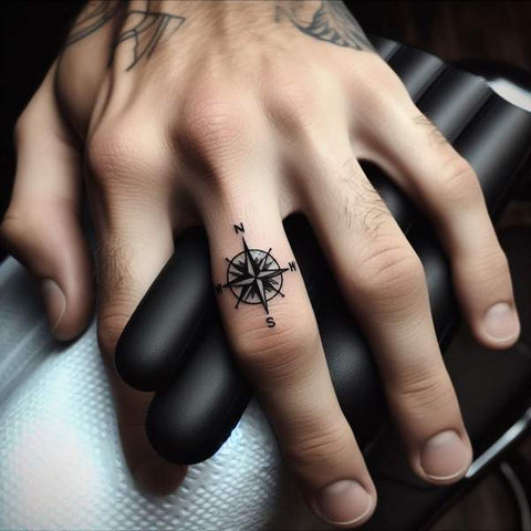 29 Finger Tattoo Designs For Men 10