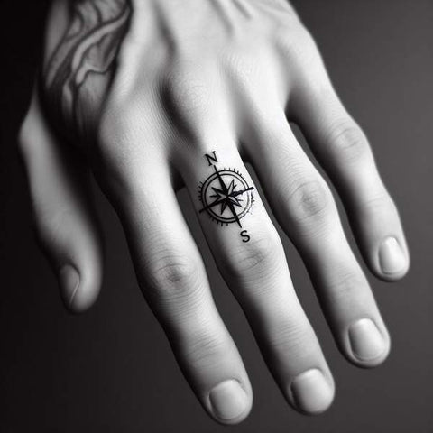 29 Finger Tattoo Designs For Men 11