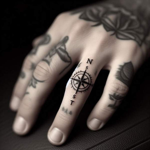 29 Finger Tattoo Designs For Men 12
