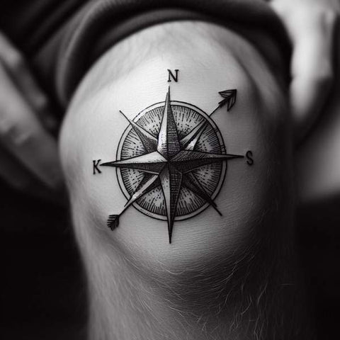 34 Kneecap Tattoo Ideas For Men 34