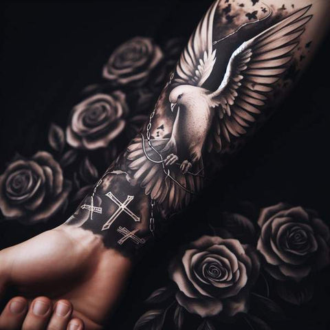 15 Alluring 3 Cross Tattoo Ideas To Look Stylish 10