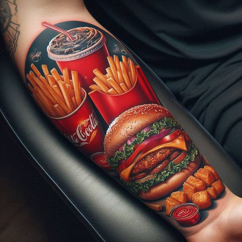 14 Humorous Food Tattoo Ideas and Meanings To Showcase Your Appetite To 1
