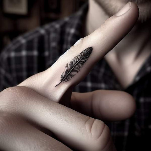 29 Finger Tattoo Designs For Men 18