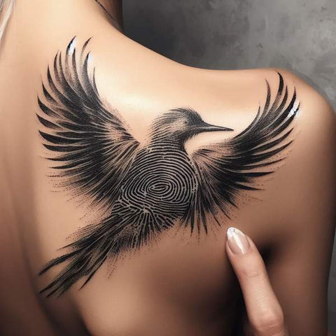 15 Unique Fingerprint Tattoo Ideas: Alluring Designs to Stand Out 14