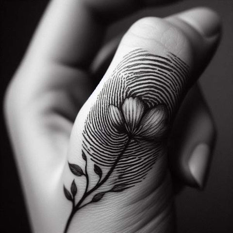 15 Unique Fingerprint Tattoo Ideas: Alluring Designs to Stand Out 7