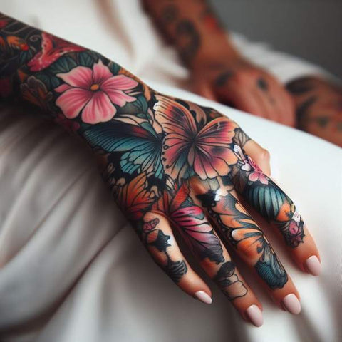 49 Timeless Hand Tattoo Ideas 8