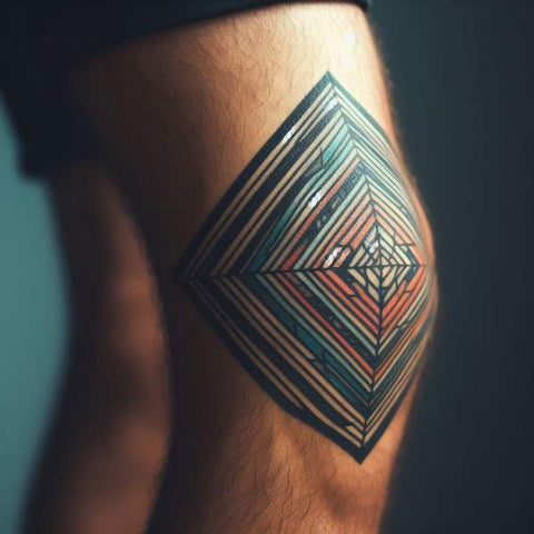 34 Kneecap Tattoo Ideas For Men 24
