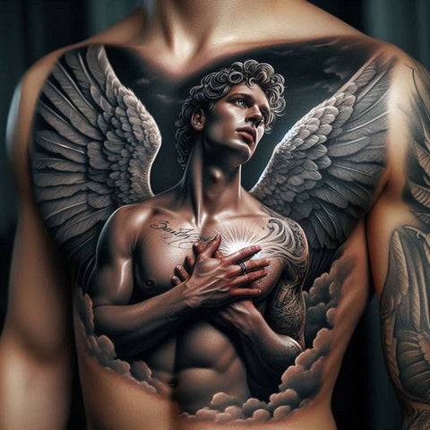 44 Motivating Ideas For Angel Tattoos 5 Guardian Angel Tattoo fefd48a2 9b0e 44b7 bd59
