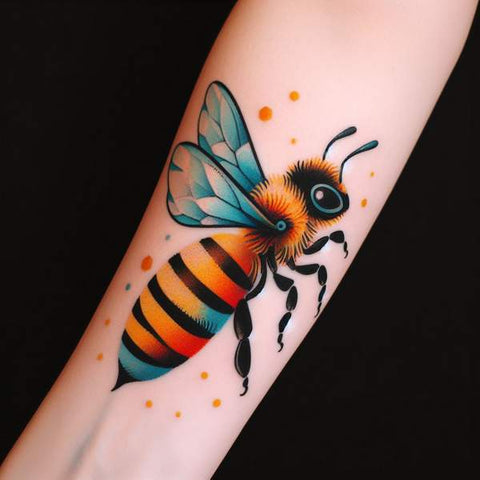 Honey Bee Tattoo