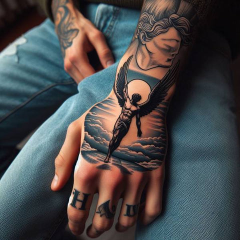 14 Icarus Tattoo Ideas To Inspire You 27