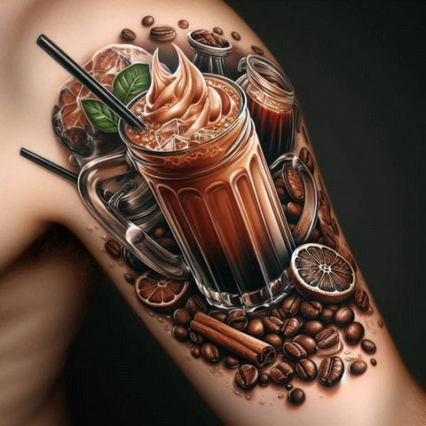 12 Pacifying Ideas For Coffee Tattoos 8