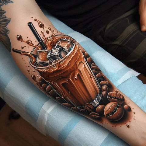12 Pacifying Ideas For Coffee Tattoos 9