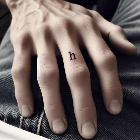 29 Finger Tattoo Designs For Men 9