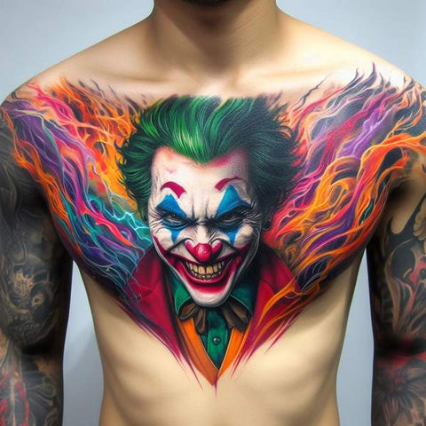 64 Charming Chest Tattoo Ideas For Men 48