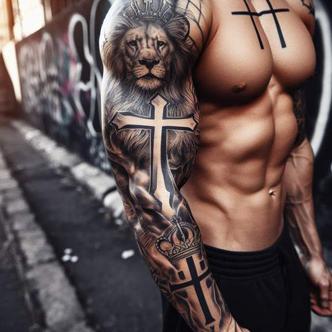 15 Alluring 3 Cross Tattoo Ideas To Look Stylish 12