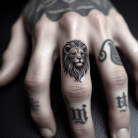 29 Finger Tattoo Designs For Men 14