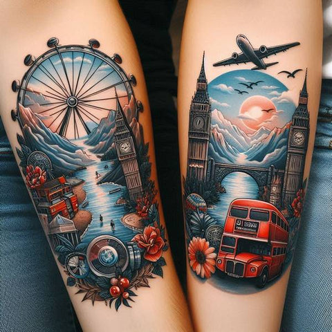 15 Fascinating Travel Tattoo Ideas 8