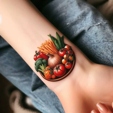 14 Humorous Food Tattoo Ideas and Meanings To Showcase Your Appetite To 28