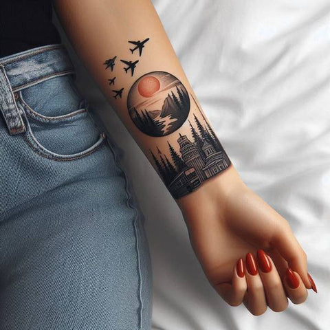15 Fascinating Travel Tattoo Ideas 3