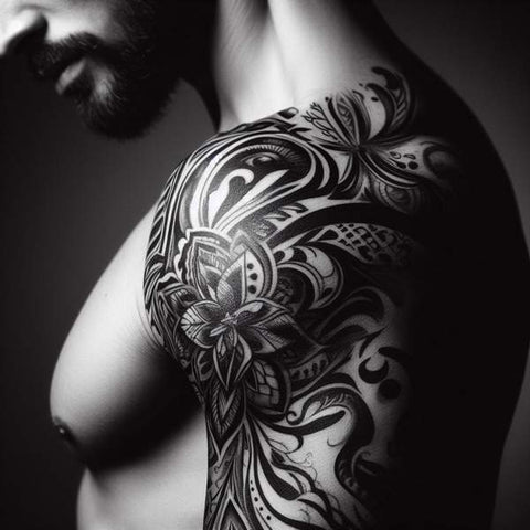 35 Top Stylish Shoulder Tattoo Ideas for Men: Trendy Designs to Elevate Your Look 32