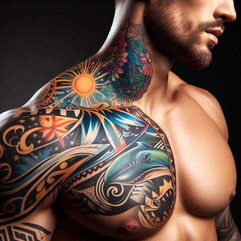 35 Top Stylish Shoulder Tattoo Ideas for Men: Trendy Designs to Elevate Your Look 39
