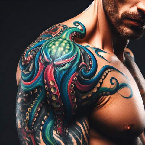 35 Top Stylish Shoulder Tattoo Ideas for Men: Trendy Designs to Elevate Your Look 23