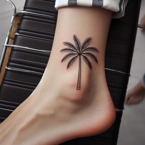 20 Ideas That Complete The World Of Palm Tree Tattoos! 13