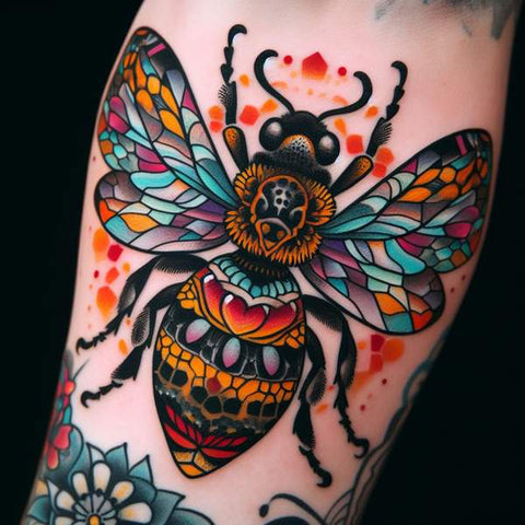 Patron Bee Tattoo