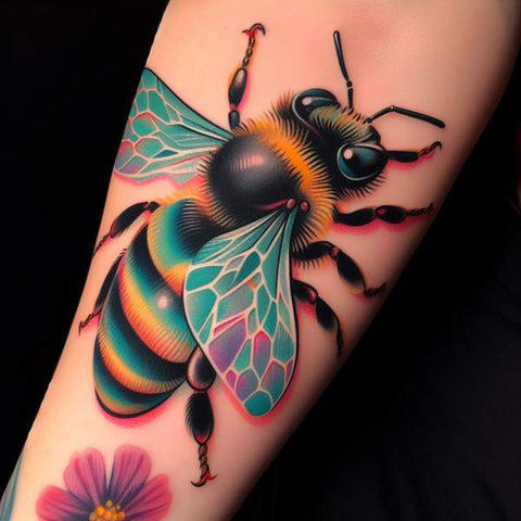 Queen Bee Tattoo