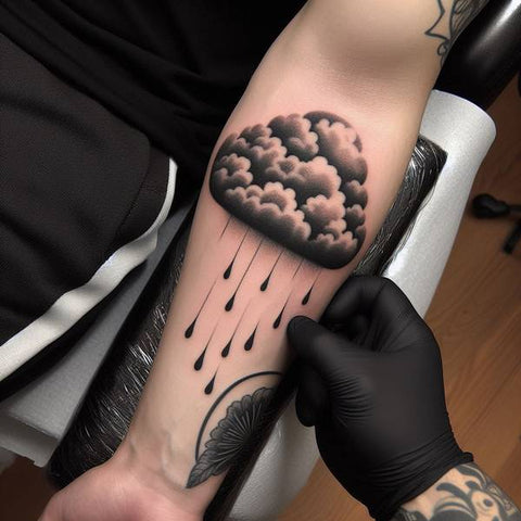 25 Cloud Tattoo Ideas To Fade Away Your Worries 16