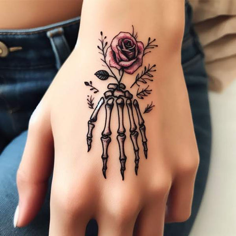 49 Timeless Hand Tattoo Ideas 26