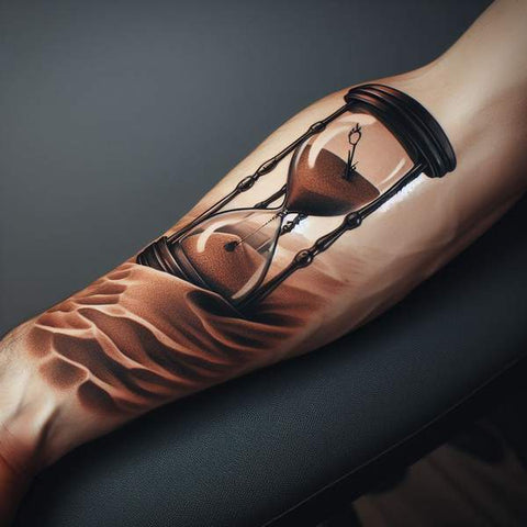 30 Unique Clock Tattoo Ideas with Deep and Multifaceted Meanings 33