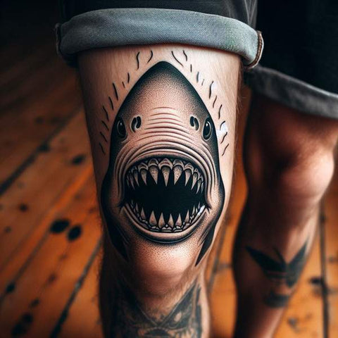 34 Kneecap Tattoo Ideas For Men 4