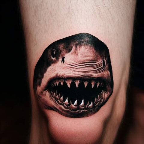 34 Kneecap Tattoo Ideas For Men 5