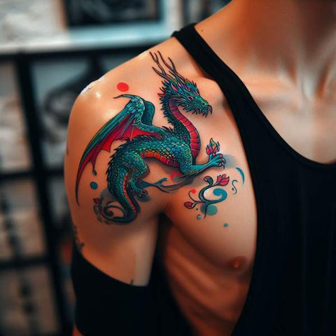 35 Top Stylish Shoulder Tattoo Ideas for Men: Trendy Designs to Elevate Your Look 9