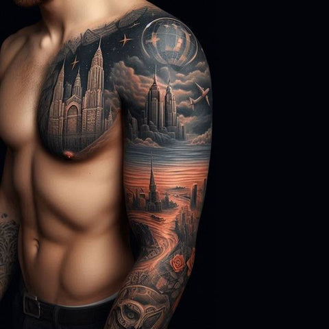 15 Fascinating Travel Tattoo Ideas 1