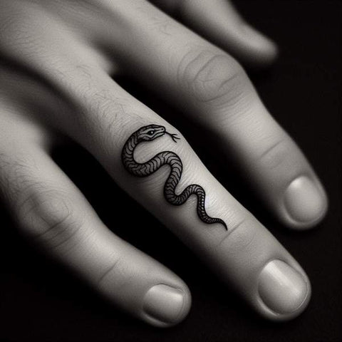 29 Finger Tattoo Designs For Men 6 Snake Finger Tattoo 3d215d26 b44b 4429 9ab0