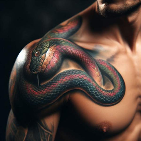 35 Top Stylish Shoulder Tattoo Ideas for Men: Trendy Designs to Elevate Your Look 24